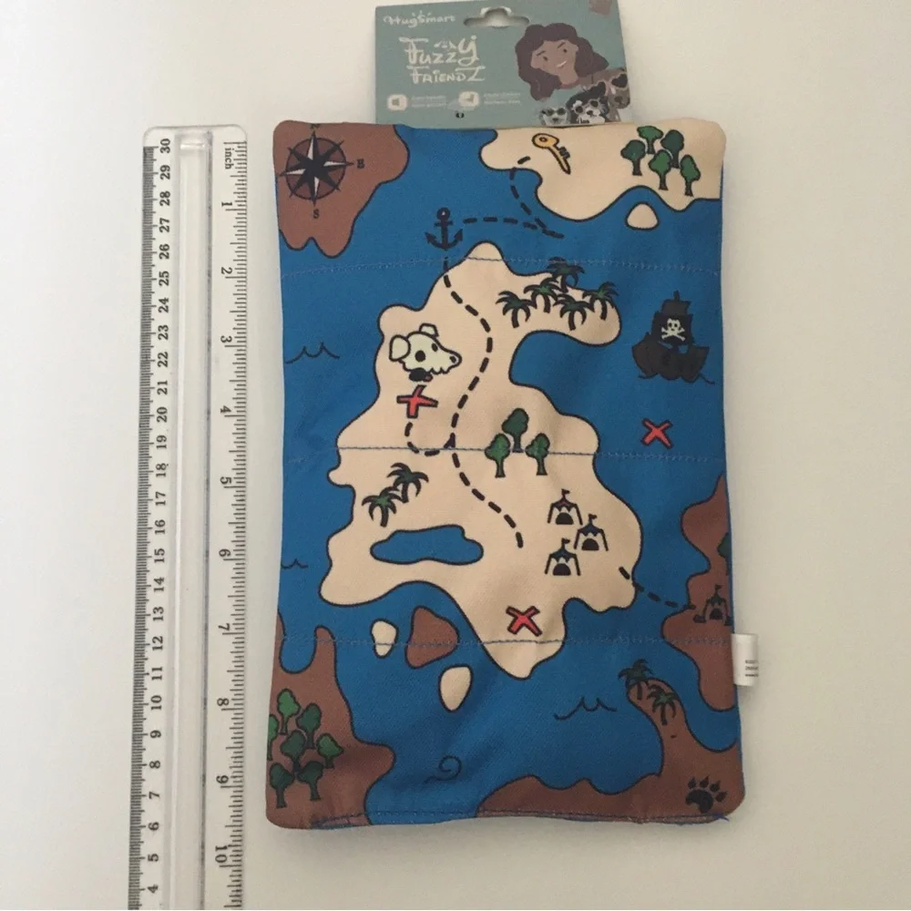 Dog Toy Treasure Map with 4 Squeakers NEW | Fuzzy Friendz